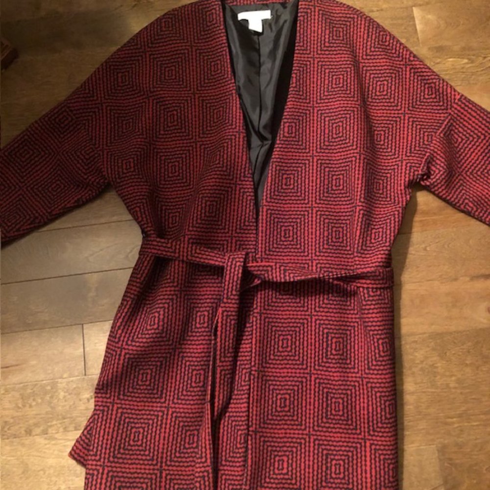 H&M 3/4 llighweight jacket, size small